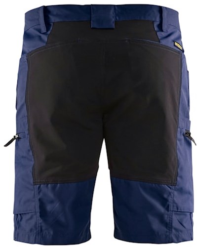 Blåkläder service short stretch 14491845 | marineblauw zwart | maat 58 - 7330509538593