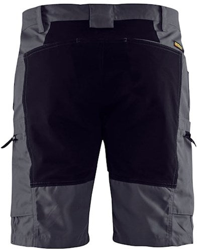 Blåkläder service short stretch 14491845 | medium grijs zwart | maat 58 - 7330509801918