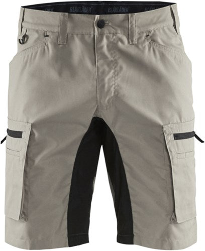 Blåkläder service short stretch 14491845 | stone zwart | maat 46 - 7330509535660