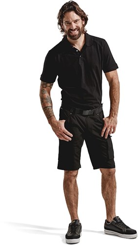 Blåkläder service short stretch 14491845 | zwart | maat 58 - 7330509535929