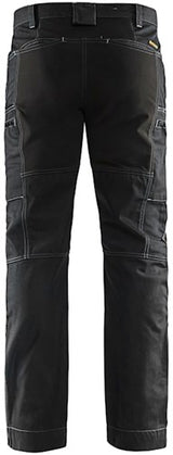 Blåkläder service werkbroek denim stretch 14591142 | zwart | maat 54 - 7330509486146