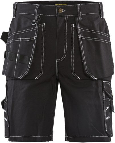 Blåkläder short 15341370 | zwart | maat 52 - 7330509168028