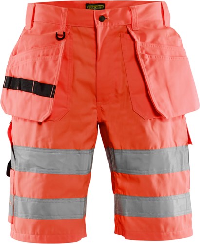 Blåkläder short high-vis 15351811 | high vis rood | maat 54 - 7330509616925