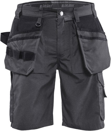 Blåkläder short lichtgewicht 15261845 | donkergrijs zwart | maat 58 - 7330509483053