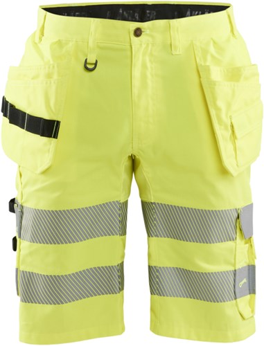 Blåkläder short met stretch high-vis 15861811 | high vis geel | maat 54 - 7330509691212