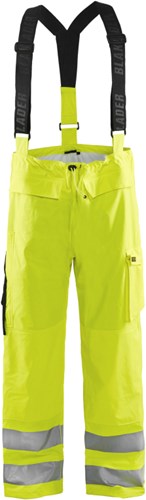Blåkläder vlamvertragende regenbroek 13032009 | high-vis geel | maat l - 7330509414217