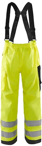 Blåkläder vlamvertragende regenbroek 13032009 | high-vis geel | maat s - 7330509414231