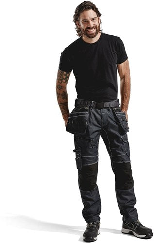 Blåkläder werkbroek denim stretch x1900 19901141 | zwart | maat c154 - 7330509532096