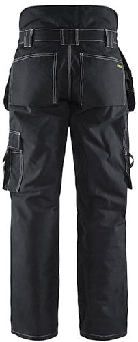 Blåkläder winterwerkbroek 15151370 | zwart | maat 60 - 7330509180426