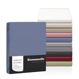 Bonnanotte hoeslaken jersey beige 90x200cm