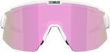 Bliz breeze small brown w rosegold multi - sports glasses