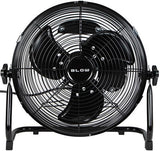 Enzo blow vloerventilator 30cm | 220v | 70w | 3 luchtstroomniveaus | zwart - 8652537