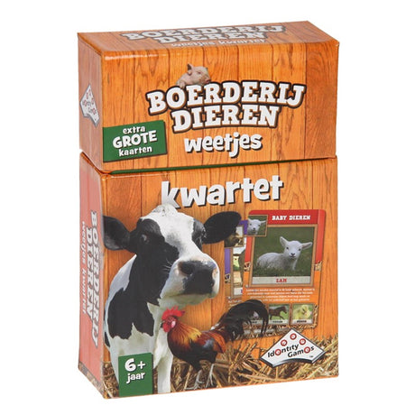 Identity games identitygames weetjes kwartet boerderijdieren
