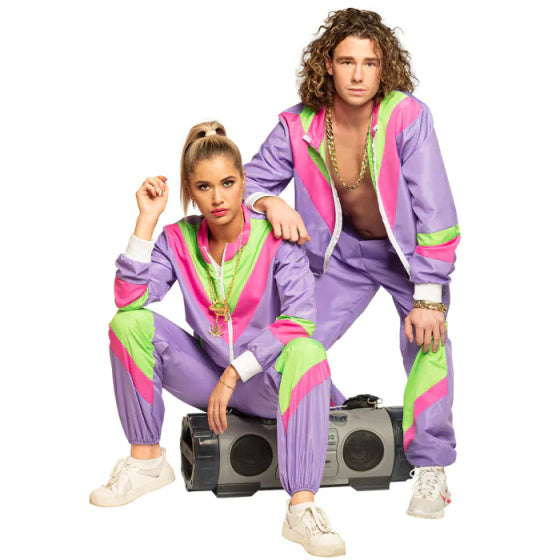 Boland Retro Trainingspak Heren Polyester maat L
