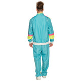 Boland Retro Trainingspak Heren Polyester Blauw maat XXL