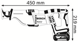 Bosch blauw gsa 18 v-li accu reciprozaag | 5.0ah li-ion | in l-boxx - 060164j00b
