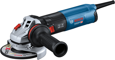 Bosch blauw bosch professional gws 14-125 s haakse slijper 1400w in koffer - 06017d0101