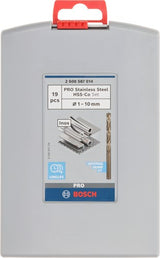 Bosch accessoires 19-delige probox metaalborenset hss-co, din 338 (kobaltlegering) 110 mm 19st - 2608587014