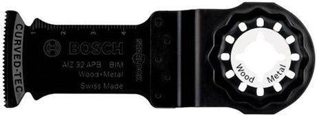 Bosch accessoires 2609256945 | aiz 32 apb bim invalzaagblad | 50 x 32 mm | hout en metaal - 2609256945