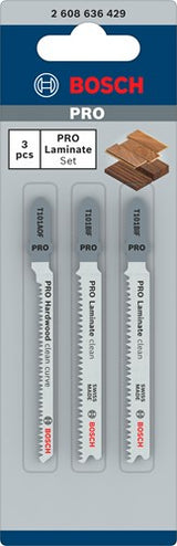 Bosch accessoires decoupeerzb set 3 laminaat 2xt101bif+t101aof