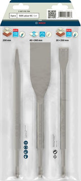 Bosch accessoires 3-delige professionele sds-plus beitelset | 2607019159 - 2607019159