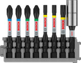 Bosch accessoires impact power bit 50mm, 8x, bithouder