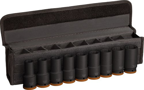 Bosch accessoires bosch professional pro impact krachtdoppenset lang 3 4 9-delig - 2608003042