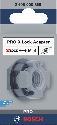 Bosch accessoires adapter x-lock naar m14 - 2608000855