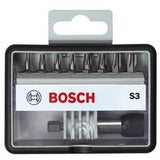 Bosch accessoires bitset | extra hard s3 | robustline | 9-delig | 2607002562 - 2607002562