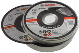 Bosch accessoires bosch doorslijpschijf recht standard for inox - rapido 125mm - 10stuks