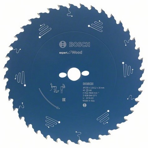 Bosch accessoires bosch cirkelzaagblad - expert wood - 165 x 20 x 2,6 mm - t24 - 2608644022