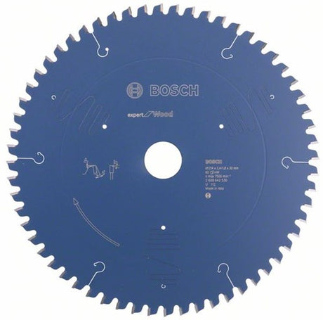 Bosch accessoires cirkelzaagblad expert for wood 254x30x2.4 1.8x60 t - 2608642530