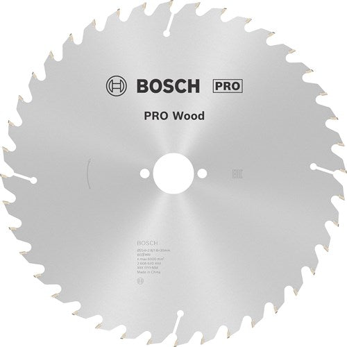 Bosch accessoires bosch pro wood cirkelzaagblad, 254 x 2,8 x 30 mm