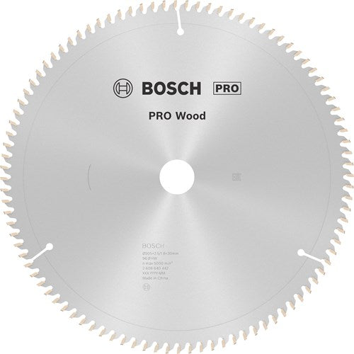 Bosch accessoires bosch pro wood cirkelzaagblad, 305 x 2,5 x 30 mm