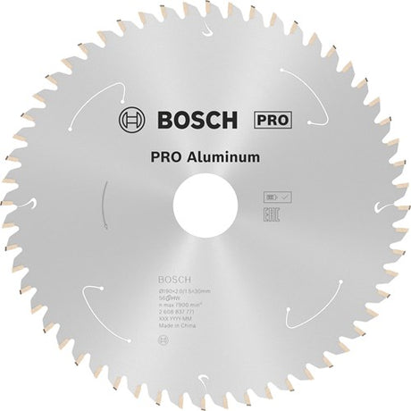 Bosch accessoires cirkelzaagblad st aluminium 190x30x2 1.5x56t - 2608837771