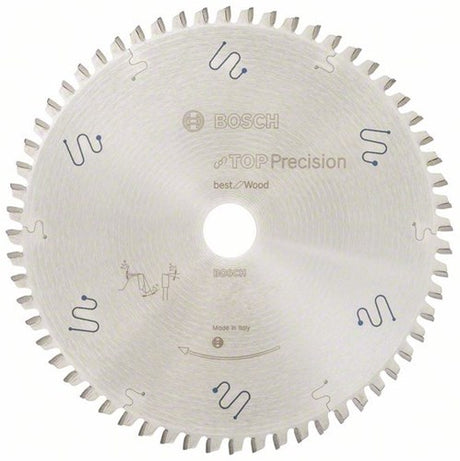 Bosch accessoires cirkzb top wood k v 305x30x2.3 1.8 72t