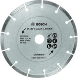 Bosch accessoires diamantdoorslijpschijf voor bouwmaterialen, 180 mm ø - 2607019476