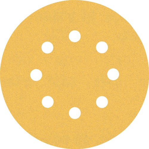 Bosch accessoires expert c470 schuurpapier voor excenterschuurmachines 125 mm, 8 gaten, k120 50-delig - 1 stuk(s) - 2608900912
