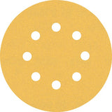 Bosch accessoires expert c470 schuurpapier voor excenterschuurmachines 125 mm, 8 gaten, k120 50-delig - 1 stuk(s) - 2608900912
