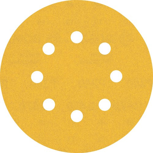 Bosch accessoires expert c470 schuurpapier voor excenterschuurmachines 125 mm, 8 gaten, k240 50-delig - 1 stuk(s) - 2608900914