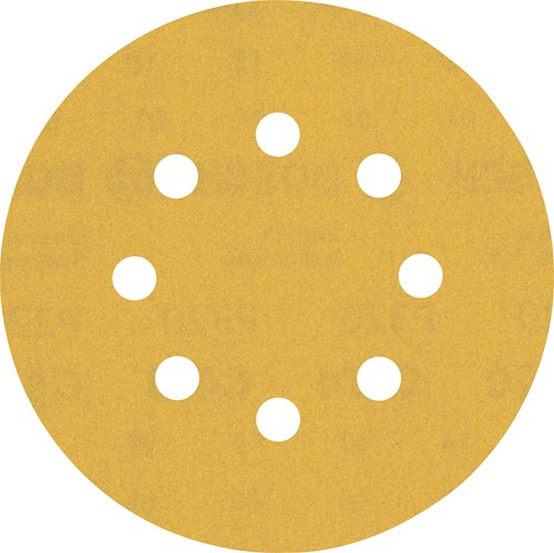 Bosch accessoires expert c470 schuurpapier voor excenterschuurmachines 125 mm, 8 gaten, k320 50-delig - 1 stuk(s) - 2608900915