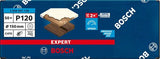 Bosch accessoires expert c470 schuurpapier voor excenterschuurmachines 150 mm, multigaten, k120 50-delig - 1 stuk(s) - 2608901139