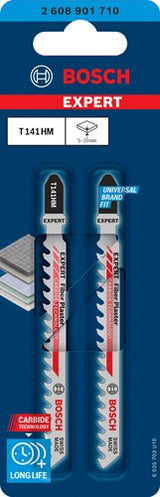 Bosch accessoires bosch expert fibre gips t141hm decoupeerzaagblad, 2 stuks - 26089...
