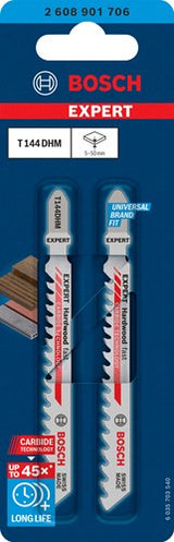 Bosch accessoires expert decoupeerzaagblad t144dhm 2st hard wood fast - 2608901706