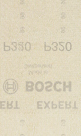 Bosch accessoires expert m480 schuurnet voor vlakschuurmachines 80 x 133 mm, k320 - 1 stuk(s) - 2608900741