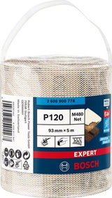 Bosch accessoires expert m480 schuurnetrol 93 mm, 5 m, k120 - 1 stuk(s) - 2608900778
