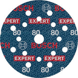 Bosch accessoires expert schuurschijf o780 met film onderlaag, 125 mm, g80, 50x - 2608902409