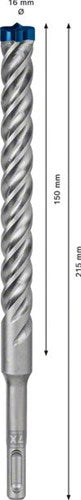 Bosch accessoires bosch expert sds plus-7x hamerboor 16 x 150 x 215 mm