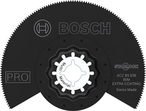 Bosch accessoires bosch pro serie - segmentzaagblad - acz 85 eib - starlock systeem - 85 mm - bi-metalen constructie