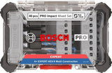 Bosch accessoires pro impact mixed set | 40-dlg. - 2608521u85
